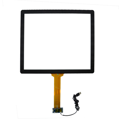 หน้าจอ Capacitive ที่ฉายแรงดันไฟฟ้า 5V, PCAP Touch Monitor ขนาด 19 นิ้ว Vandalproof
