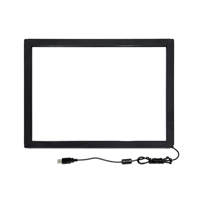 หน้าจอสัมผัสอินฟราเรดขนาด 15 นิ้ว Multi Touch สำหรับ Kiosk ความไวสูง