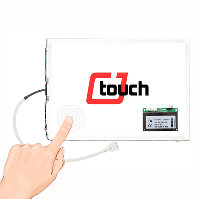 CJTOUCH แผงสัมผัสอะคูสติก, แผงหน้าจอสัมผัสขนาด 17 นิ้วสำหรับเครื่อง POS Kiosk ATM