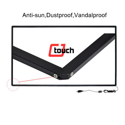 ไวท์บอร์ดแบบโต้ตอบ IR Touch Screen Monitor, 46 &quot;Infrared Frame Touch Screen