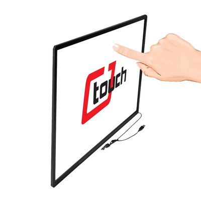 หน้าจอสัมผัสอินฟราเรดแบบโต้ตอบขนาด 15.6 นิ้วสำหรับจอแสดงผล LCD ใช้งานได้จริง