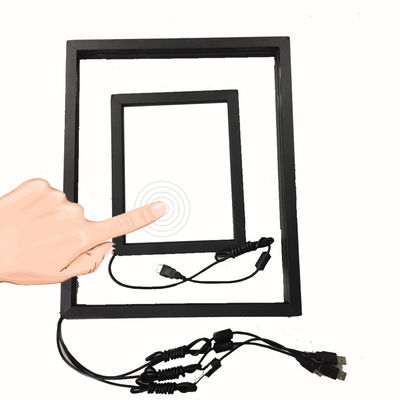 ชุดแผงหน้าจอสัมผัสอินฟราเรดแบบมัลติทัช 19 นิ้วพร้อมอินเทอร์เฟซ USB