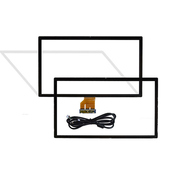 หน้าจอสัมผัส PCAP แบบหลายจุดเพื่อการศึกษา 32 &quot;-55&quot; แรงดันไฟฟ้าขาเข้า 5V