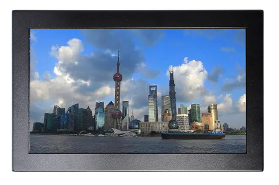 จอมอนิเตอร์กระจก Vandalproof Saw Touch Screen Monitor 13.3 นิ้วกันฝุ่น