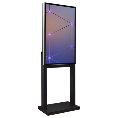 จอแสดงผลโฆษณา LCD กลางแจ้ง 2K, ตู้หน้าจอสัมผัสแบบตั้งพื้นขนาด 32 นิ้ว 2000 nits
