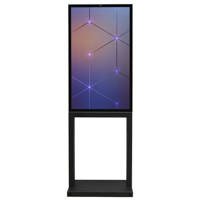 จอแสดงผลโฆษณา LCD กลางแจ้ง 2K, ตู้หน้าจอสัมผัสแบบตั้งพื้นขนาด 32 นิ้ว 2000 nits