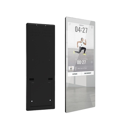 หน้าจอสัมผัสขนาด 32 นิ้ว Smart Mirror, 350cd / m2 Interactive Home Gym Mirror
