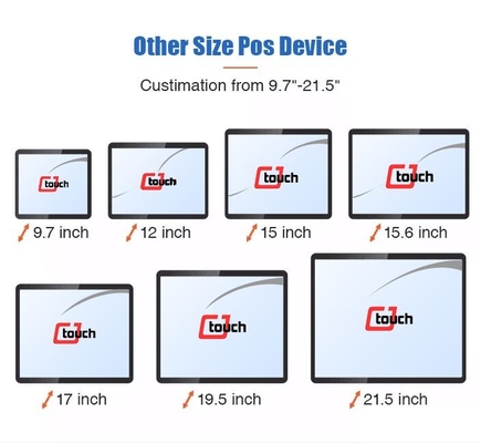 19 นิ้ว Open Frame PCAP Touch จอแสดงผลอุตสาหกรรมแบบ Capacitive Touchscreen Monitor